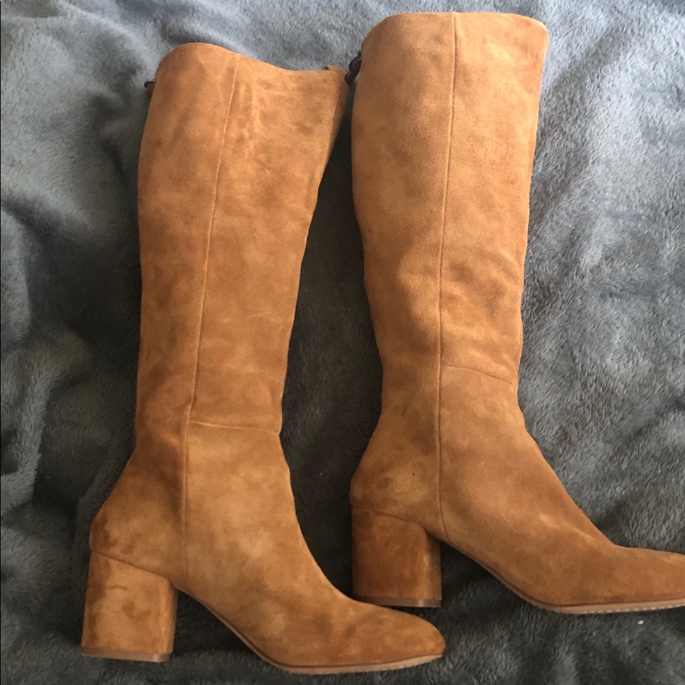 Splendid Tan Suede Boots